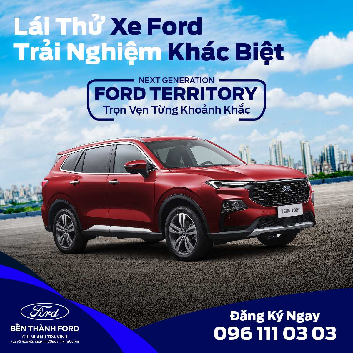 Lái thử Ford Territory